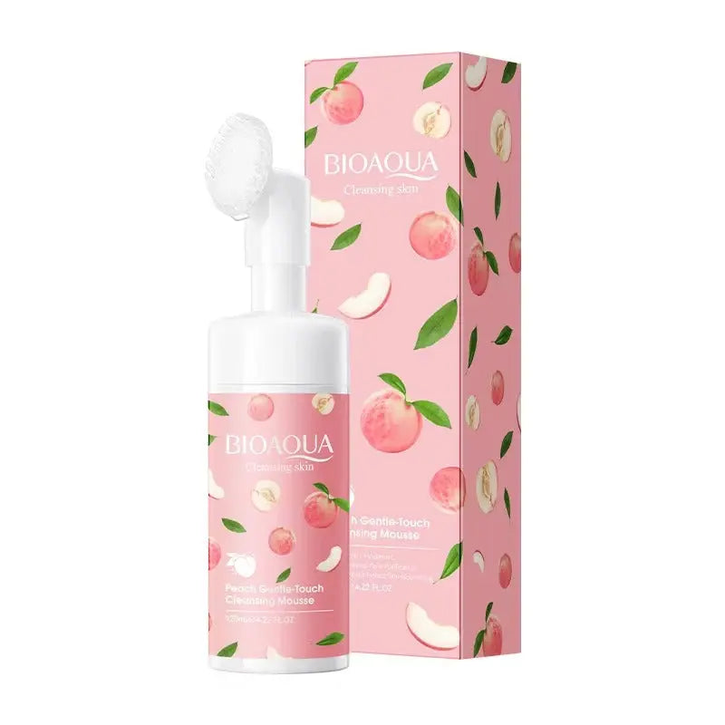 BIOAQUA Peach Gentle-Touch Cleansing Mousse 120ml