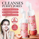 BIOAQUA Peach Gentle-Touch Cleansing Mousse 120ml photo 2