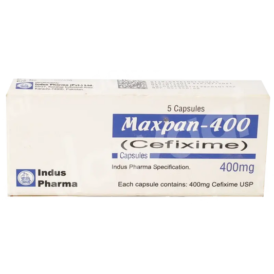 Maxpan 400mg Capsules – Bacterial Infection Relief