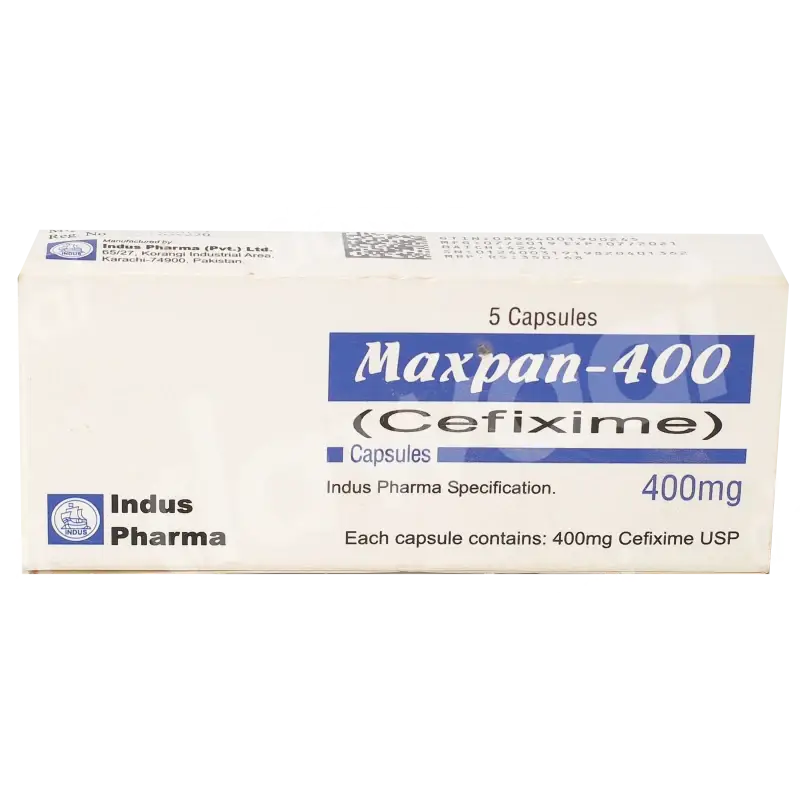 Maxpan 400mg Capsules – Bacterial Infection Relief