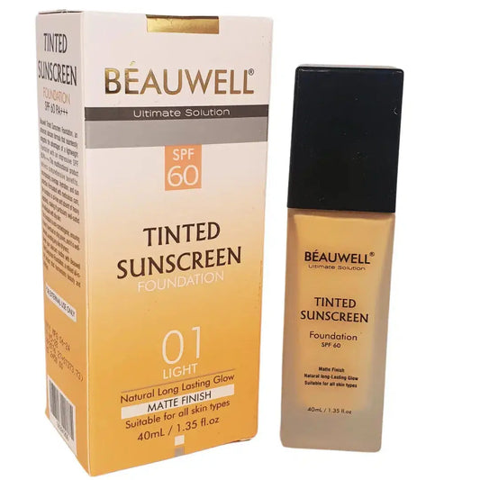 Whiz Pharma Tinted Sunscreen Foundation SPF 60 (01 Night)