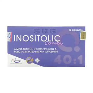 Inositolic Combi Capsules – Myo-Inositol & D-Chiro for PCOS