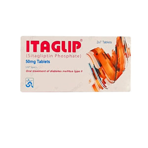 Itaglip 50mg Tablets — Sitagliptin for Type 2 Diabetes