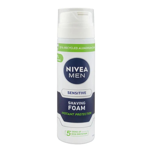Nivea Men Sensitive Shaving Foam 200ml – Available in Pakistan