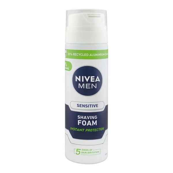 Nivea Men Sensitive Shaving Foam, 200ml