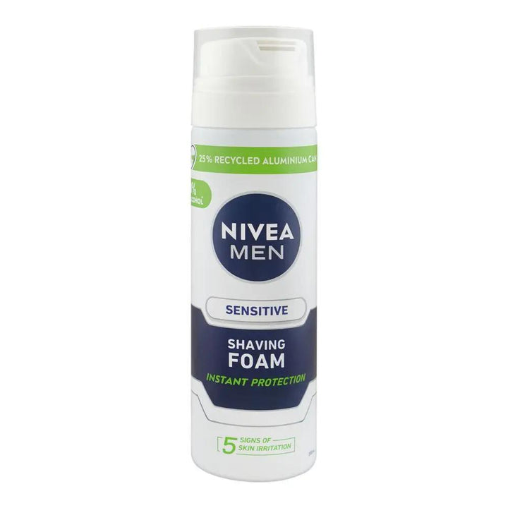 Nivea Men Sensitive Shaving Foam, 200ml