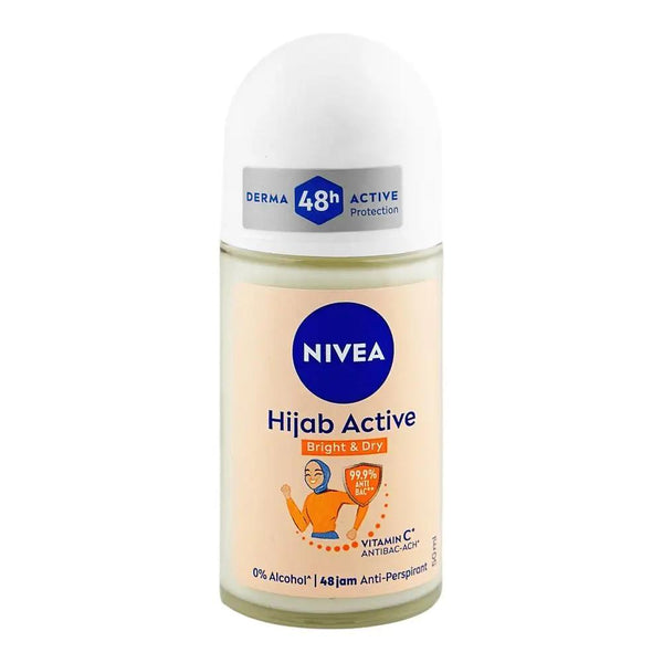 Nivea Brightening 8 Super Food Vitamin C Underarm Roll-On, 50ml
