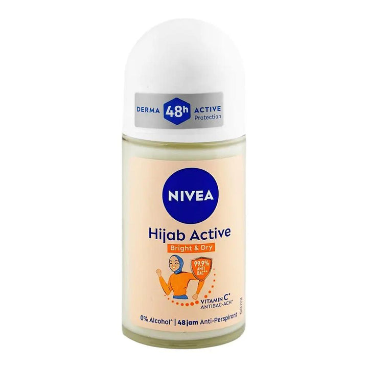 Nivea Brightening 8 Super Food Vitamin C Underarm Roll-On, 50ml