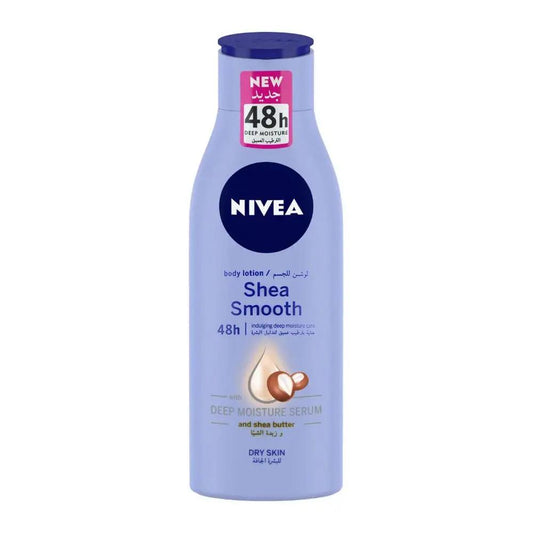 Nivea 48H Shea Smooth Body Lotion 250ml – For Dry Skin – Available in Pakistan