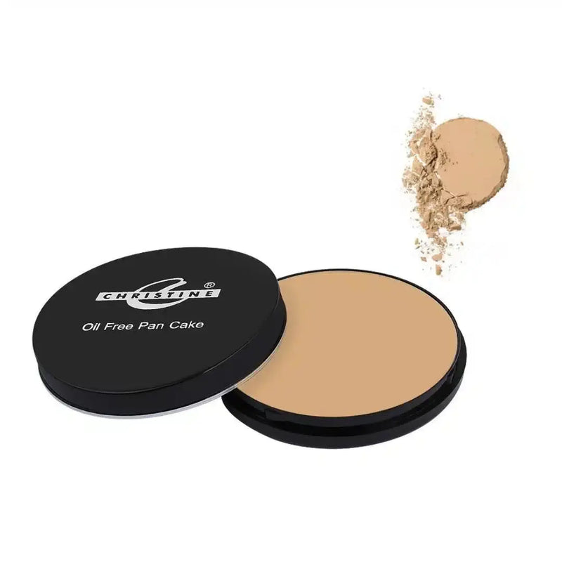Christine Oil Free Pan Cake, UV SPF 30, Ivory 08 - derma.pk