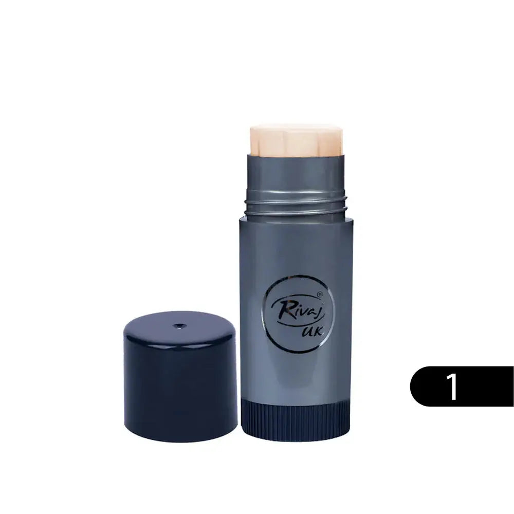 Rivaj Mineral Foundation TV Paint Stick Shade 1 Ivory – Full Coverage Matte Foundation for Fair Skin – Available in Pakistan