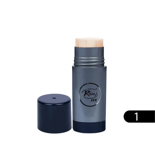 Rivaj Mineral Foundation TV Paint Stick Shade 1 Ivory – Full Coverage Matte Foundation for Fair Skin – Available in Pakistan