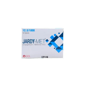 Jardy-Met 12.5/1000mg Tablets – Valsartan & Metformin for Diabetes & Hypertension