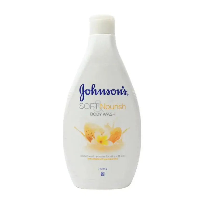 Johnson's Body Wash Almond Oil Soft & Nourish 400ml
