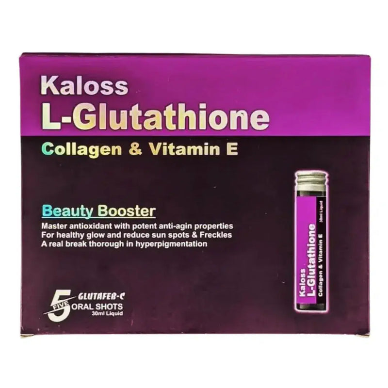 l-glutathione w collagen &amp Kaloss Pharma Glutafeb-C: L-Glutathione, & Vitamin E Beauty Booster (30ml) Medicube Age-r Glutathione Glow New KBeauty Quantity:3boxes each