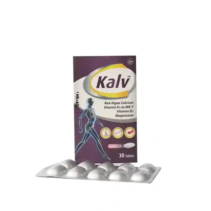 Kalv Tablets 30s – Calcium & Vitamin D for Bone Health
