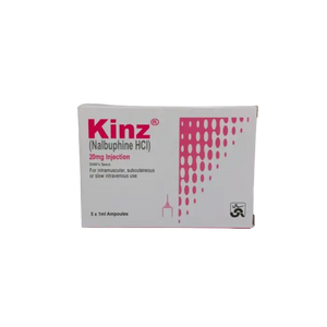Kinz 20mg/1ml Injection — Nalbuphine for Severe & Postoperative Pain