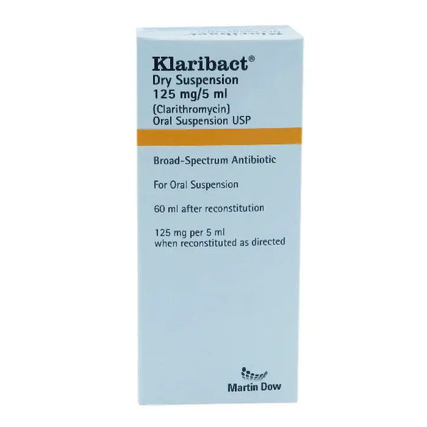 Klaribact 125mg 60ml Syp