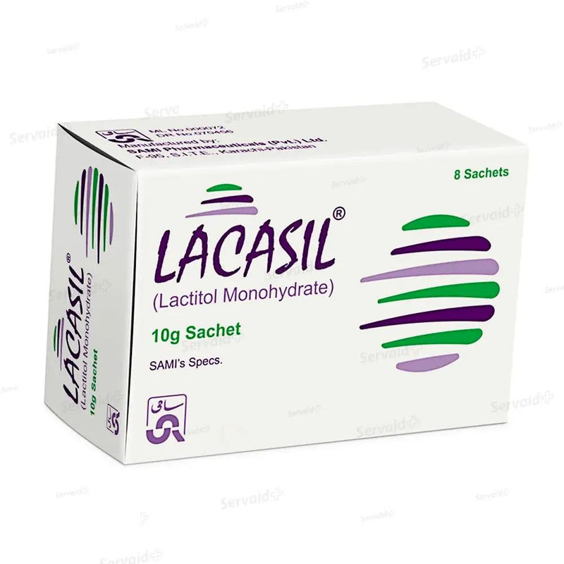 Lacasil 10gm Sachet — Lactitol for Constipation Relief