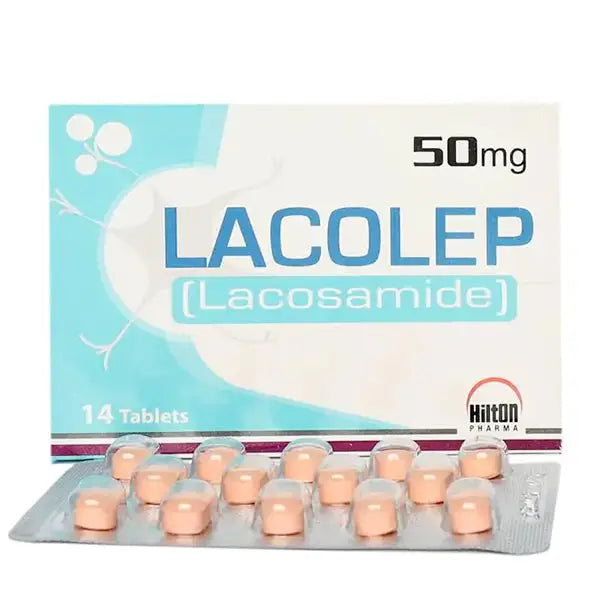 Lacolep 50mg Tab – Lacosamide for Epilepsy & Partial Seizure Control
