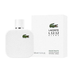 Lacoste L.12.12 Blanc EDT 100ML Men Perfume ��� Fresh, Elegant Woody Fragrance