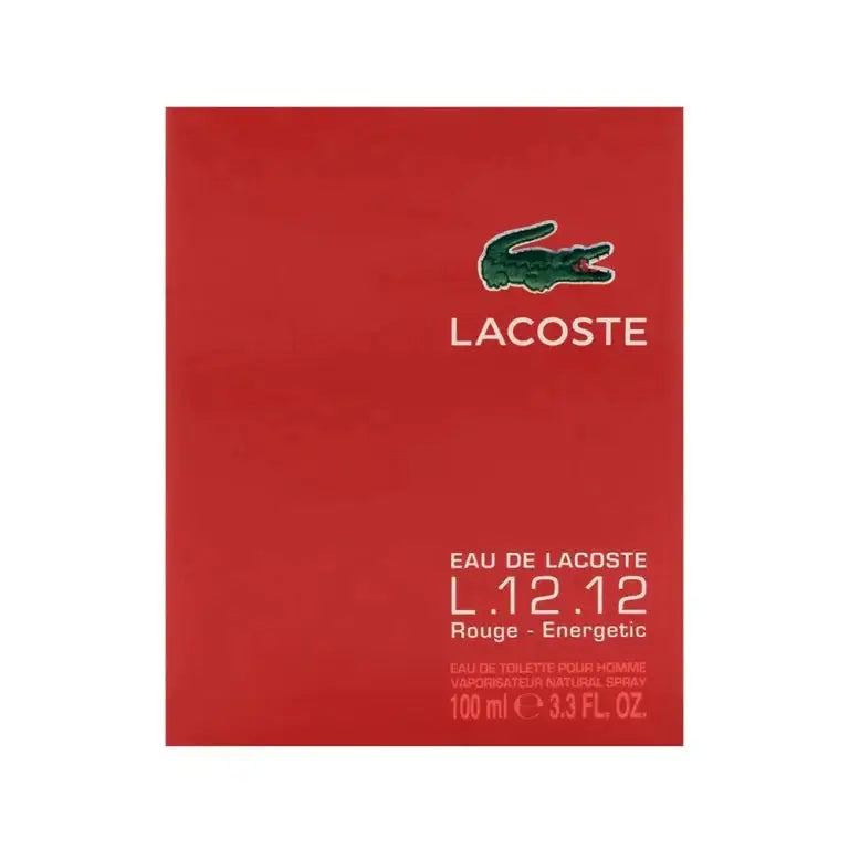 Lacoste L.12.12 Rouge EDT 100ml Men's