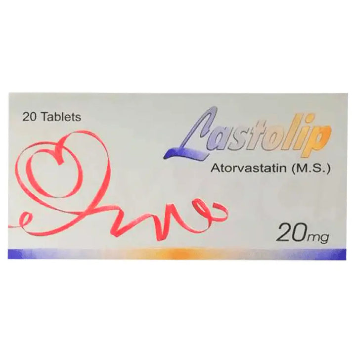 lastolip 20mg tablets