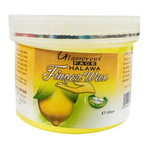 Glamorous Face Halawa Finger Wax Lemon 150g