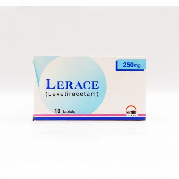 Lerace 250mg Tab 20s – Levetiracetam for Epilepsy | Pakistan – Derma.pk