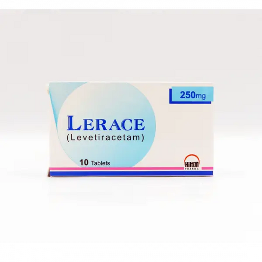 Lerace 250mg Tab 20s – Levetiracetam for Epilepsy & Seizure Control