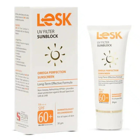 Soin Lesk UV Filter Sunblock 30gm - Shield Your Skin from the Sun| derma.pk