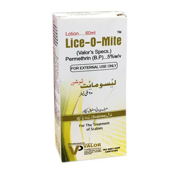 Lice O Mite Lotion 60ml – Scabies & Head Lice Treatment Lotion