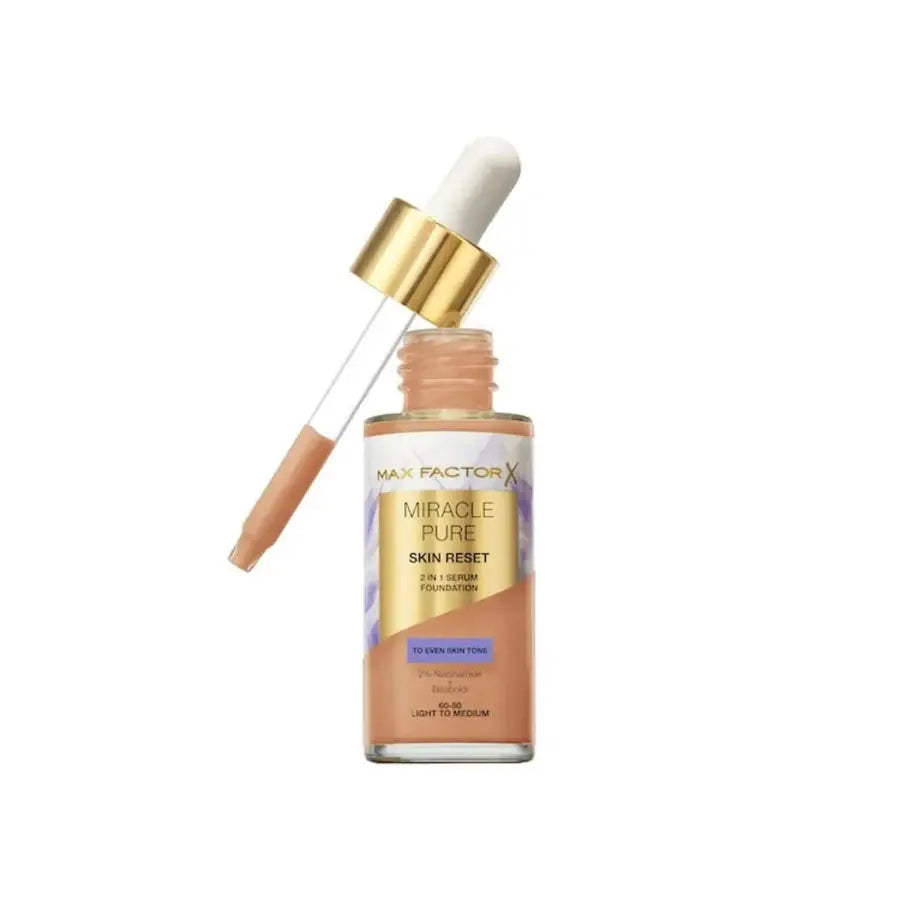 Max Factor Miracle Pure Skin Reset Foundation - front view | Derma.pk