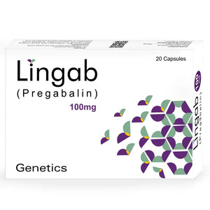 Lingab 100mg Capsules — Pregabalin for Neuropathic Pain & Fibromyalgia