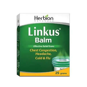 Linkus Balam 25gm — Herbion Herbal Chest Rub for Cough & Congestion – Available in Pakistan
