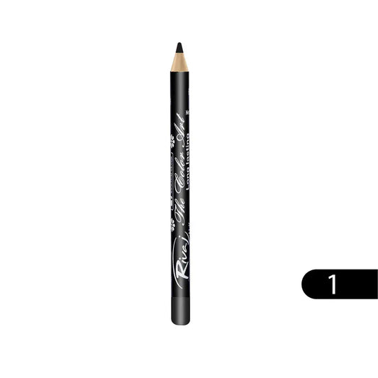 Rivaj Lip and Eye Pencil Shade Black – Kohl Definition for Lips and Eyes | Derma.pk