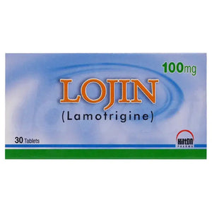 Lojin 100mg Tablet – Lamotrigine for Epilepsy & Bipolar Disorder Treatment in Pakistan