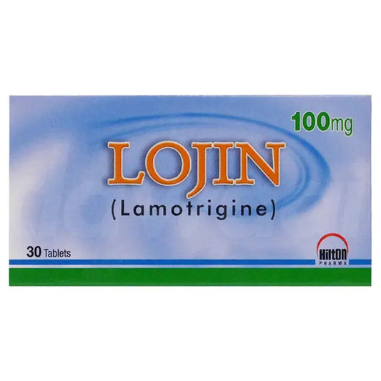 Lojin 100mg Tablet – Lamotrigine for Seizures & Bipolar Disorder – Available in Pakistan