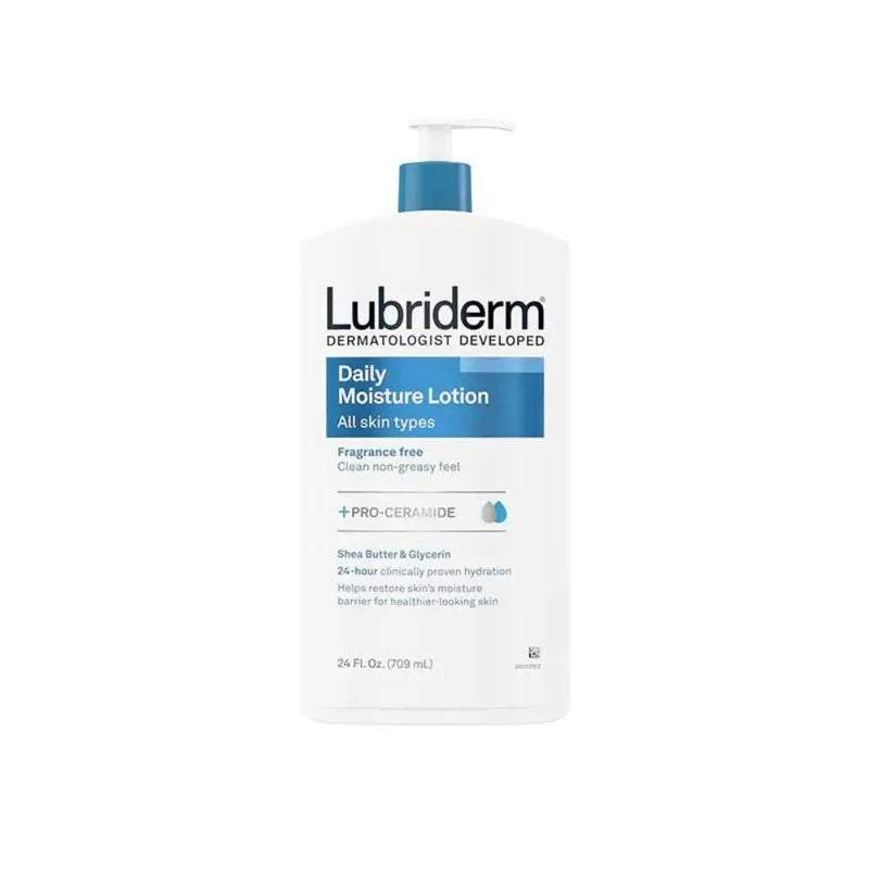 Lubriderm Fragrance-Free Daily Moisture Lotion for Normal to Dry Skin 709ml