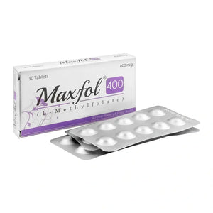 Maxfol Tablet 400mcg – Folic Acid Deficiency Treatment for Anemia