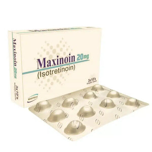 Maxinoin Isotretinoin 20mg Capsules 10s