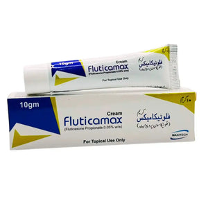 Maxitech Fluticamax Fluticasone Propionate 0.05% Cream 10g