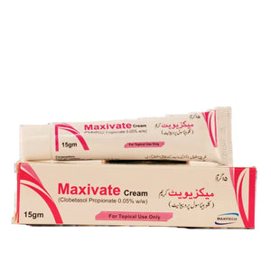 Maxivate Clobetasol Propionate 0.05% Cream 15g