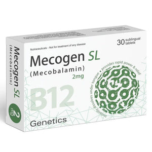 Mecogen SL 2mg Tablets — Mecobalamin Vitamin B12 for Nerve & Anemia Treatment