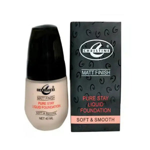 Christine Liquid Foundation Matte Finish Medium 03 (40ml)