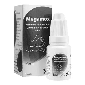 Megamox Eye Drops (Moxifloxacin) - Antibiotic Ophthalmic