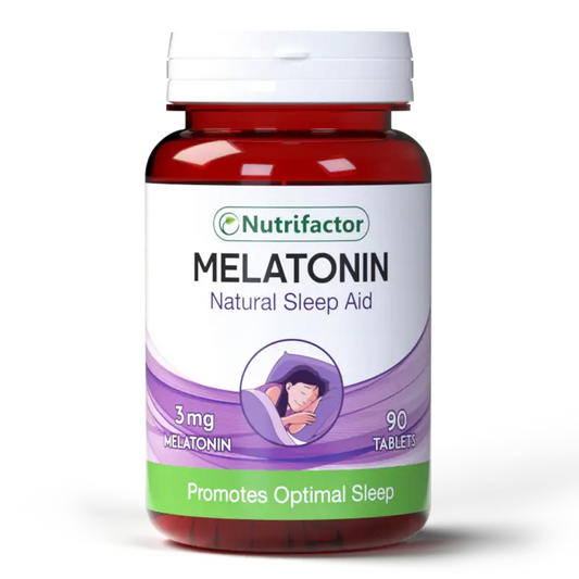 Melatonin 3mg Tablets 90s – Sleep Aid & Relaxation Support