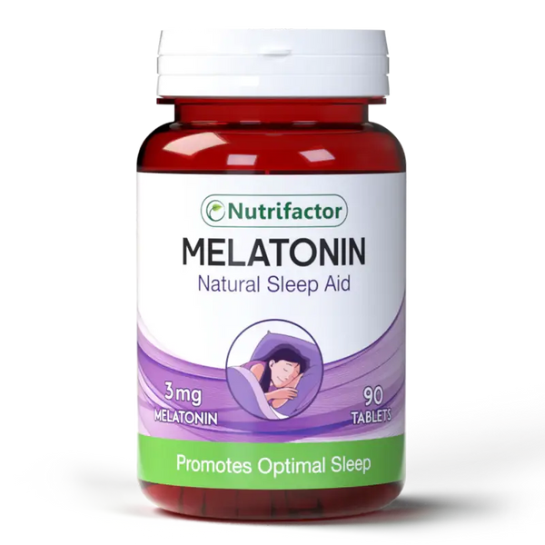 Melatonin 3mg Tablets 90s – Sleep Aid & Relaxation Support