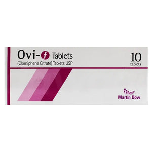 Ovi-F 50mg 10 Tablets – Clomiphene for Ovulation Induction & Female Infertility – Available in Pakistan