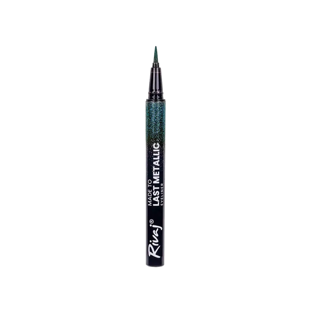Rivaj Made To Lasting Metallic Eye Liner pencil with metallic finish